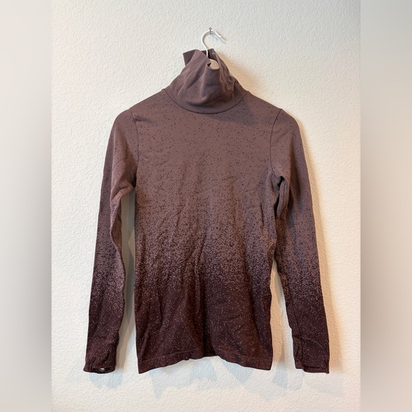 Athleta Tops - Athleta Women’s Flurry Blizzard Gradient Turtleneck Long Sleeve - S